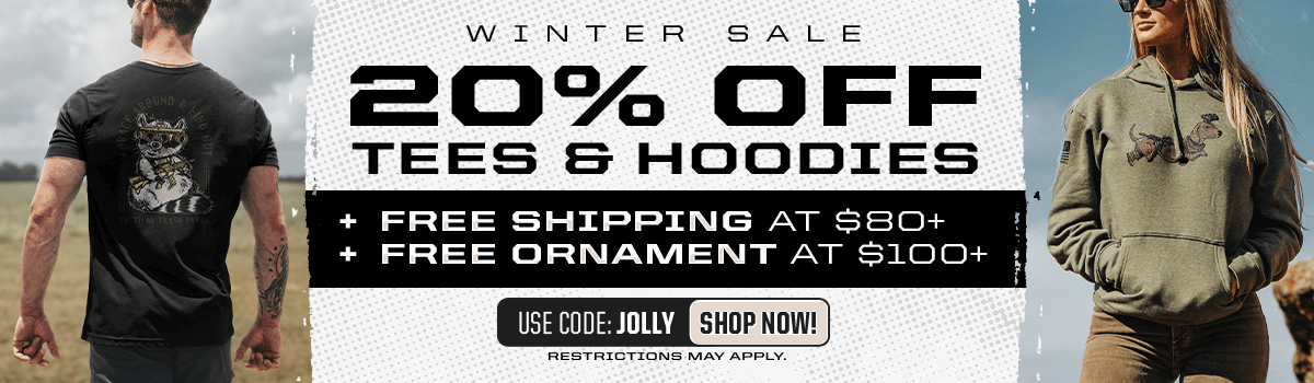 Sale: 20% Off Tees & Hoodies and Free Gifts