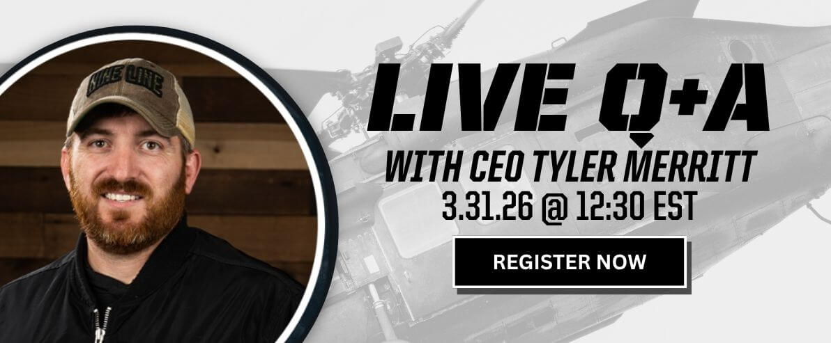 Register Now: Live Investment Q&A with CEO Tyler Merritt