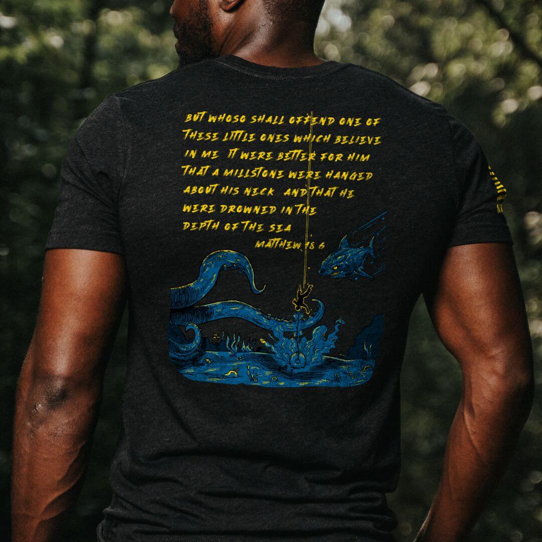 MATTHEW 18:6 (Millstone) - T-Shirt