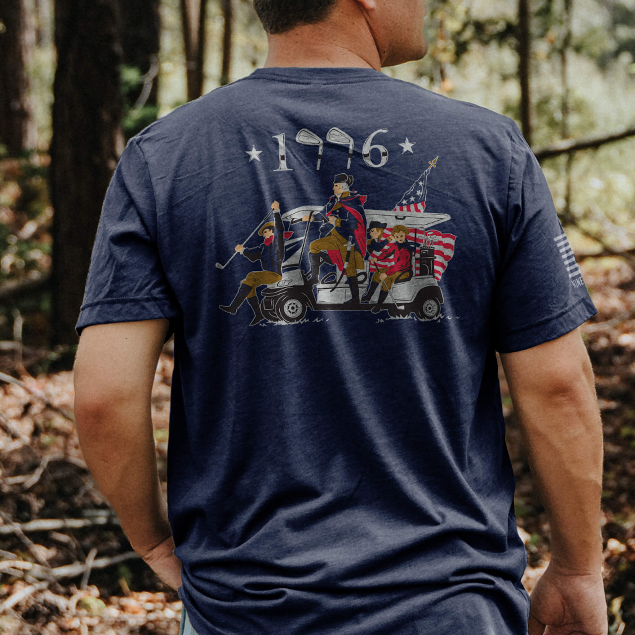 Washington's Golf Cart T-Shirt