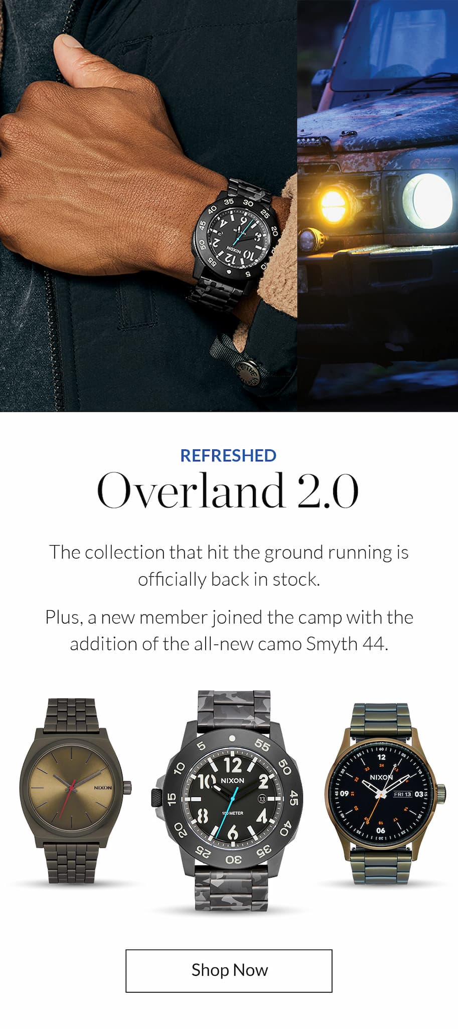 Overland 2.0 Collection - Shop Now