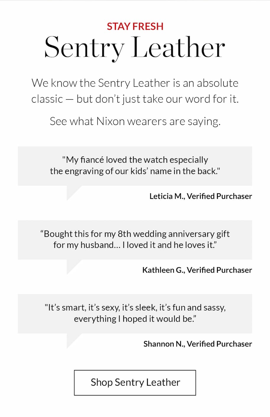 Sentry Leather - Shop Now