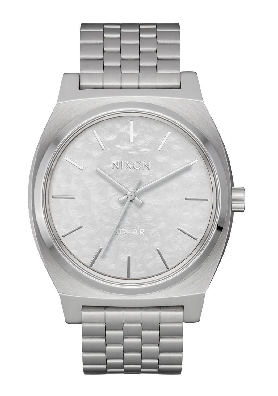 Image of Time Teller Solar - Silver / Snow
