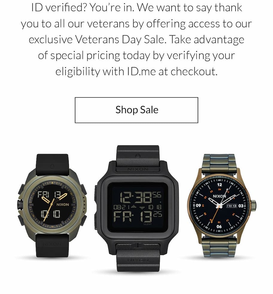 30% Off Sitewide with IDme - Shop Now