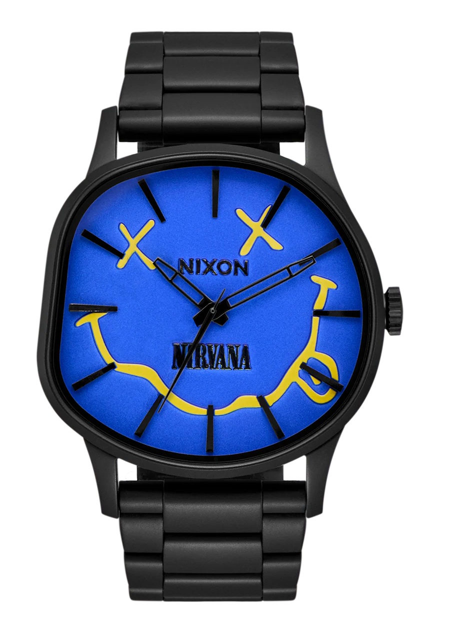 Image of Nirvana Sentry Wobble - Matte Super Black / Blue