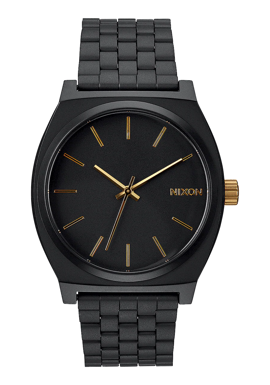 Image of Time Teller - Matte Black / Gold