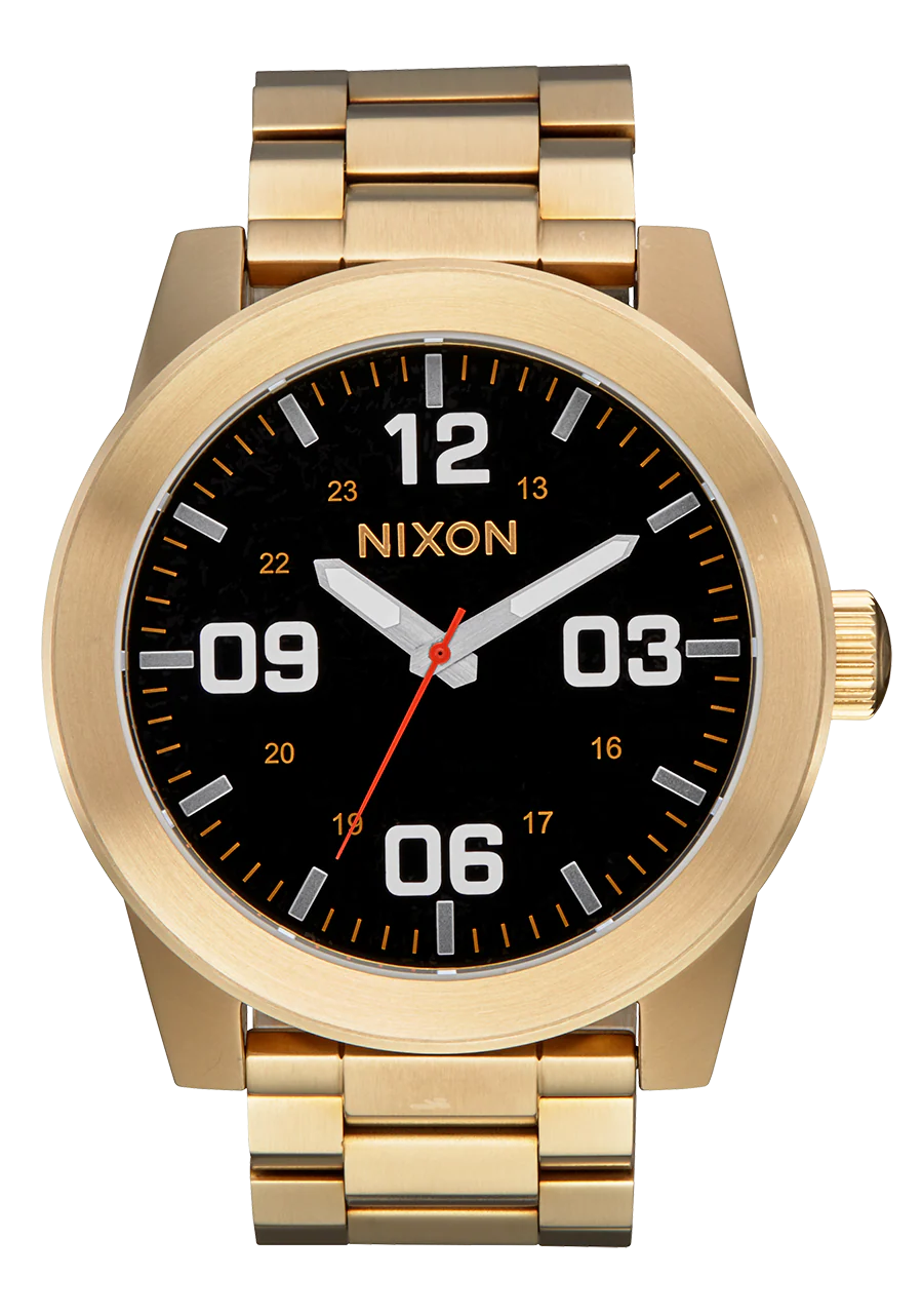 Image of Corporal Stainless Steel - Yellow Gold / Black