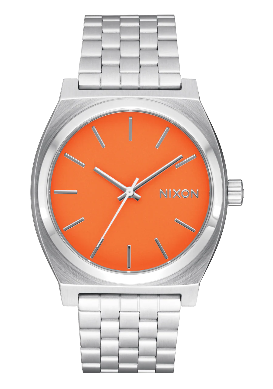 Image of Time Teller - Silver / Mandarin