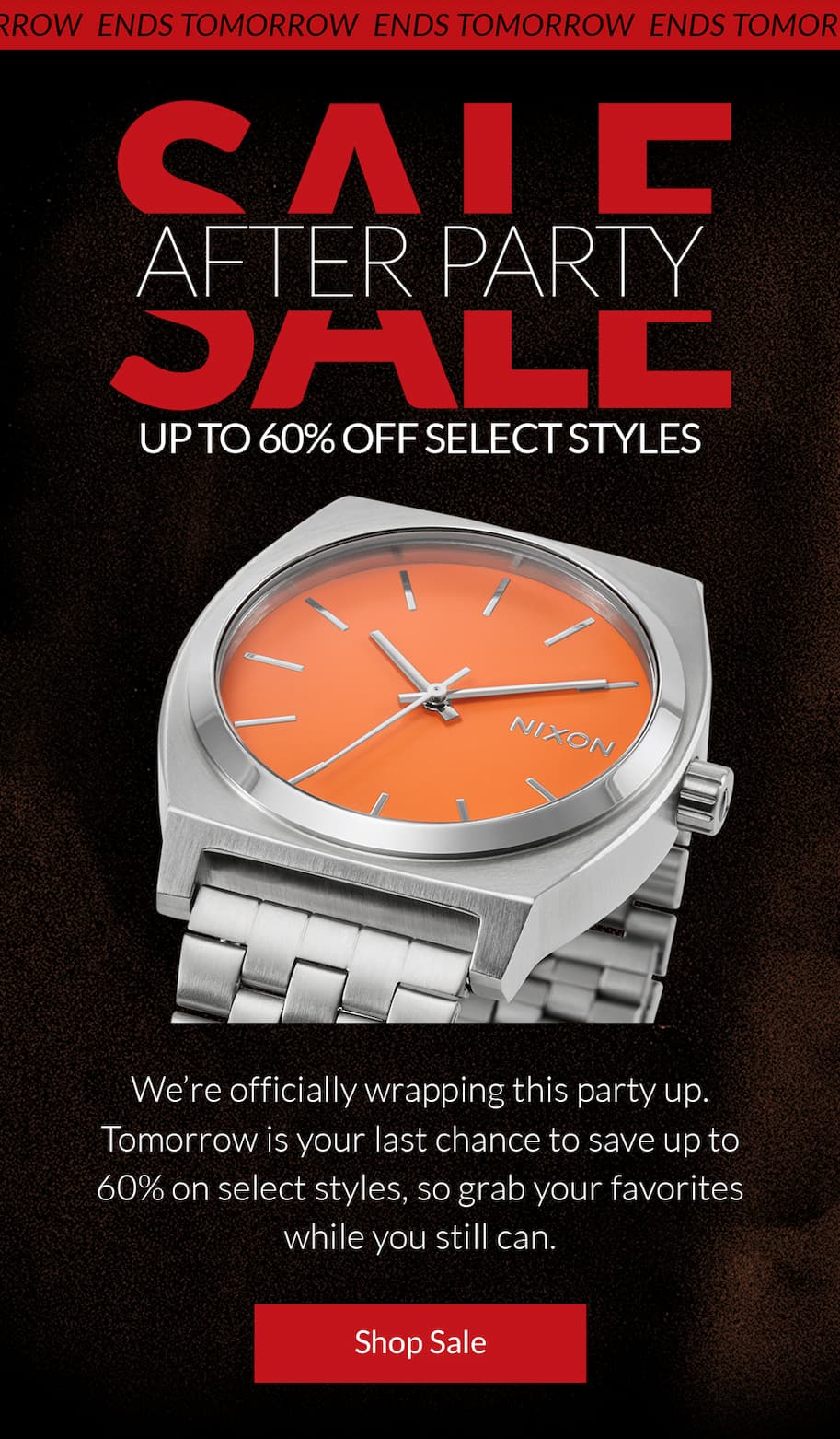 Up to 60% off select styles - Shop Now