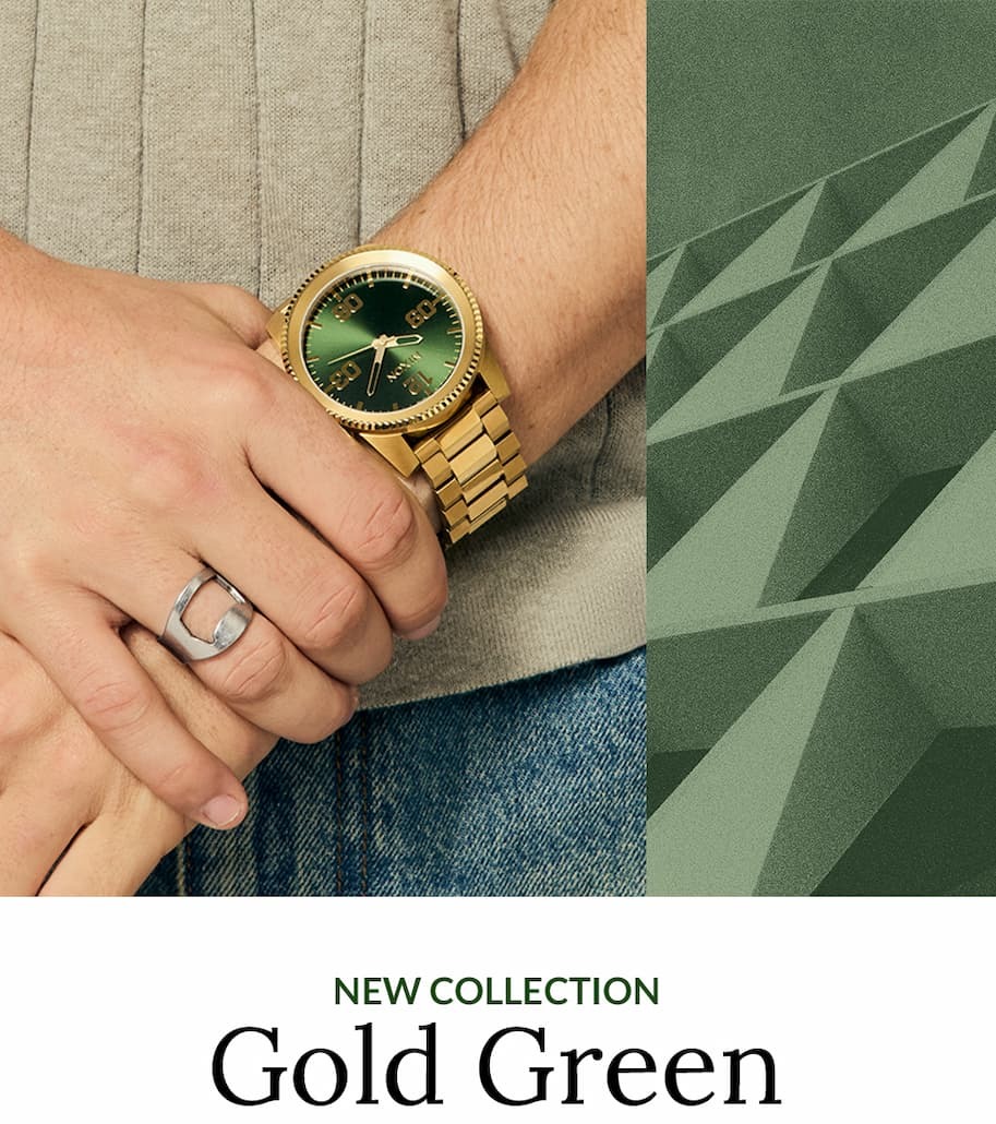 Gold green collection - shop now