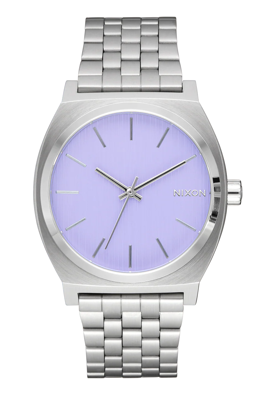 Image of Time Teller - Silver / Lavender