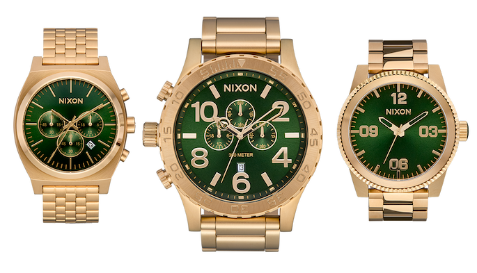 Gold Green Watch Collection - Shop Now