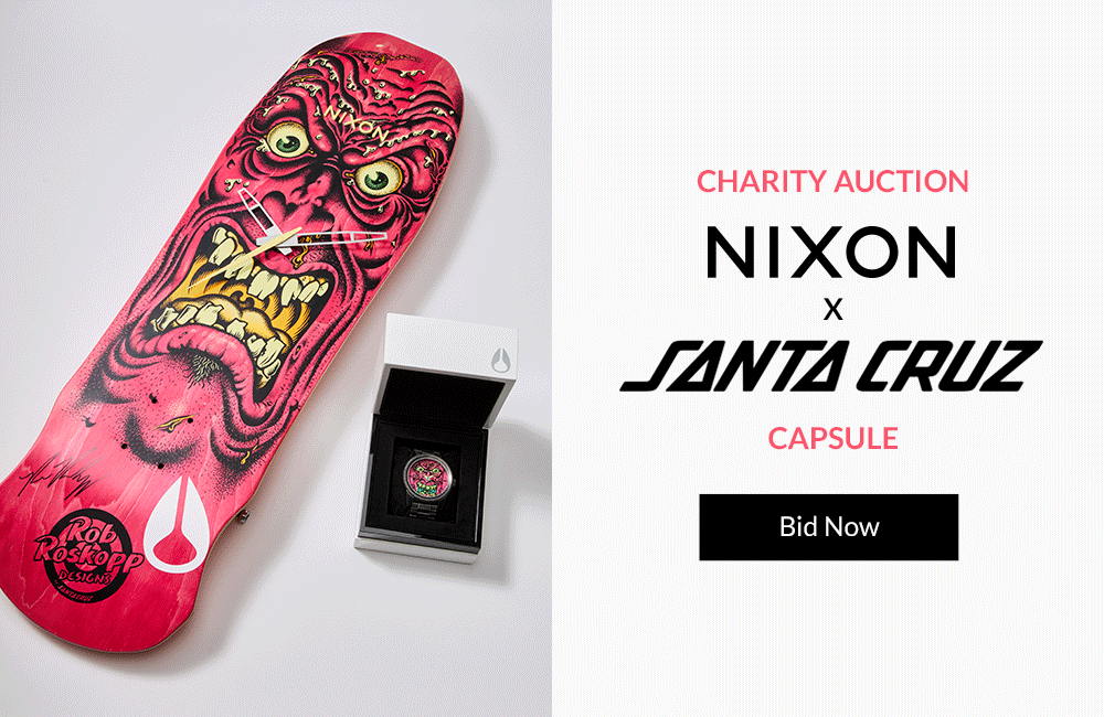 Charity Auction Nixon X Santa Cruz - Bid Now