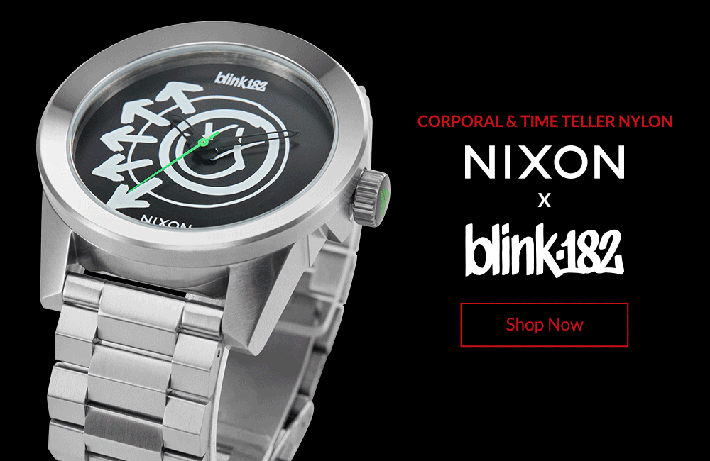 blink-182 Corporal and Time Teller Nylon - Shop Now
