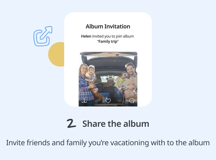 Share the album