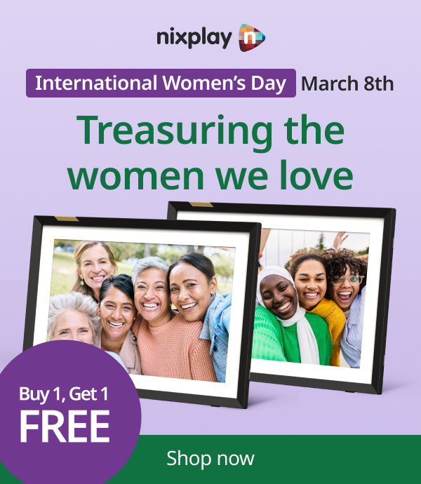 Treasuring the women we love on International Women's Day - 2 for 1 on 10.1