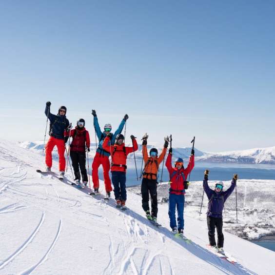 Ski touring