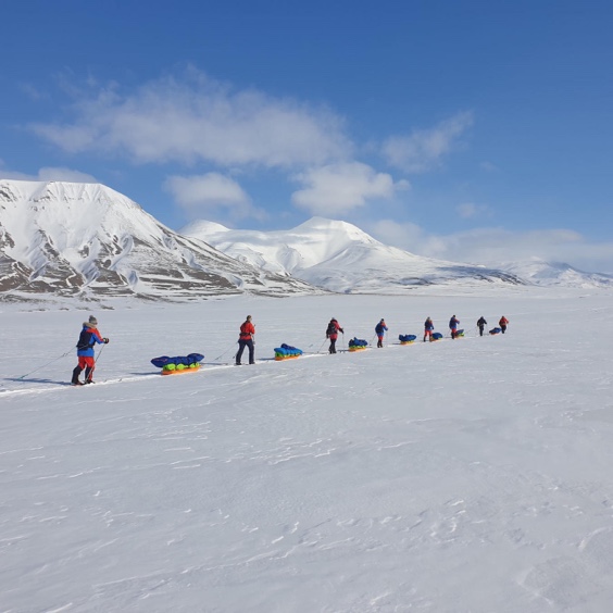 Ski expedition