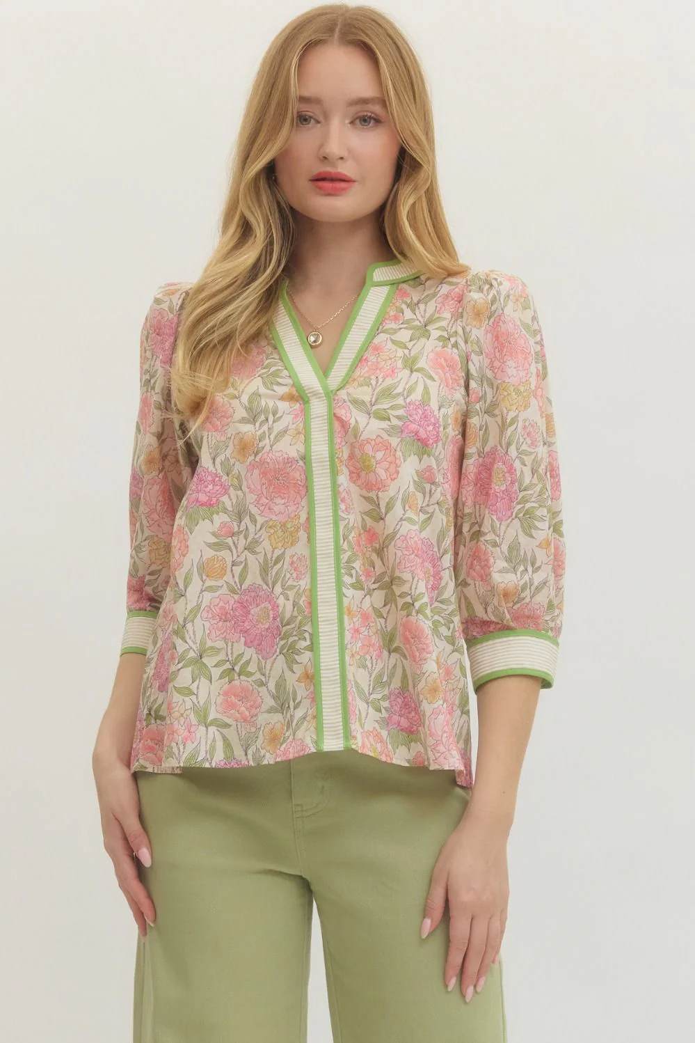 Image of Eloise Blouse, Ecru