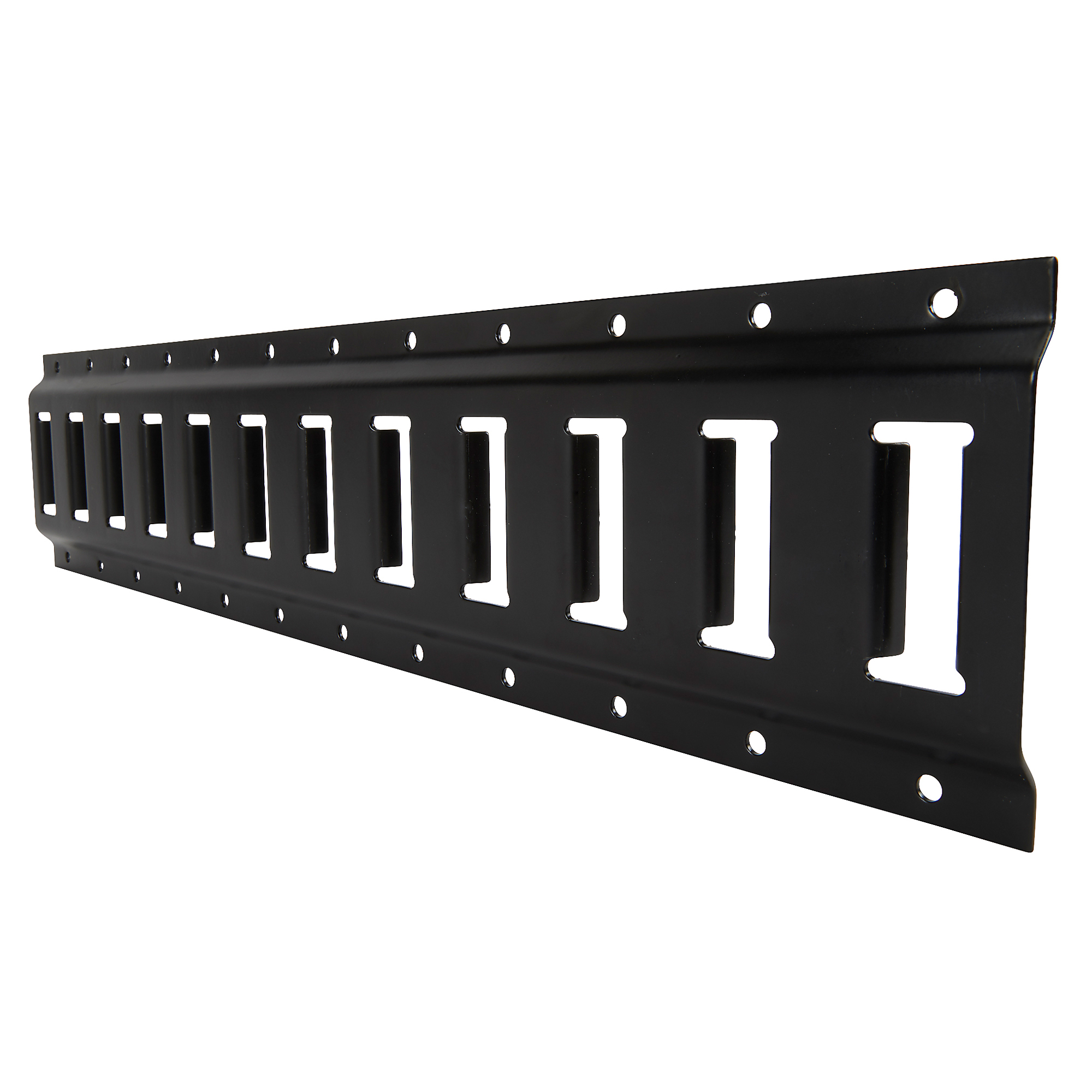 Ultra-Tow 4ft. Horizontal E-Track Rail, 667-Lb. Working Load, Black, 4-Pack
