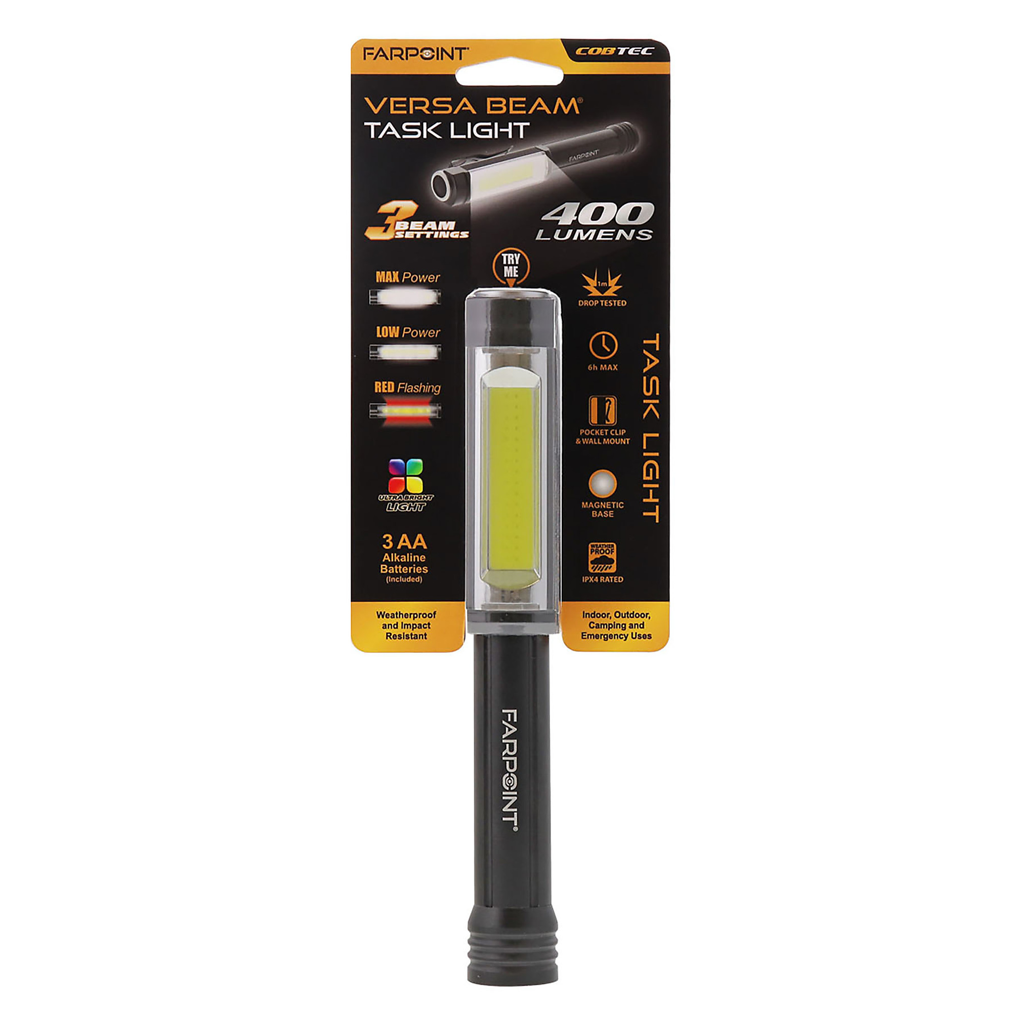 FarPoint VersaBeam Tasklight, Model# FLPL40012