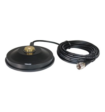 Tram, 5.5in. ABS NMO Magnet Mount with RG58 Coaxial Cable, Model# 1267R