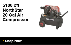 $100 Off Northstar Air Compressor