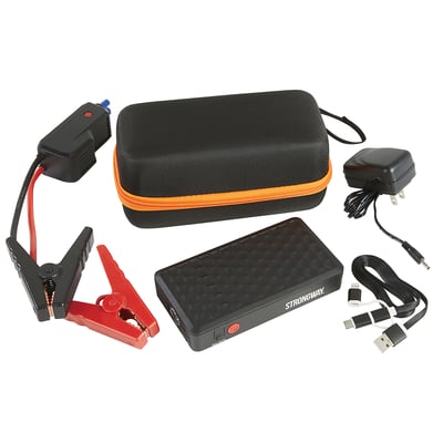 Strongway 12V Portable Lithium Jump Starter/Power Bank, 800 Amps