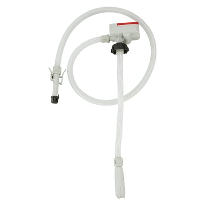 Strongway Gas Can Battery-Powered Fuel Transfer Pump, 3.2 GPM, 4.25ft. Hose