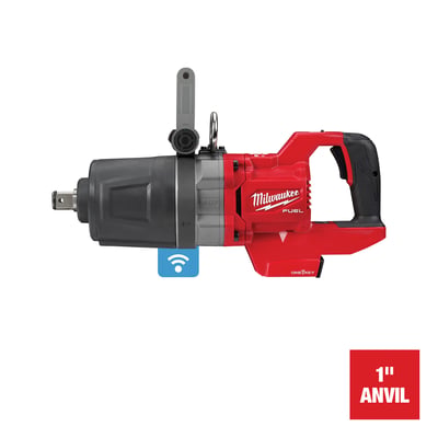 Milwaukee M18 FUEL Cordless D-Handle High Torque Impact Wrench with One-Key, Tool Only, 1in. Drive, 2000 Ft./Lbs. Torque, Model# 2868-20