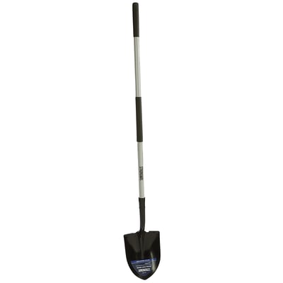 Strongway Round Point Shovel 48 in.  w/Fiberglass Handle