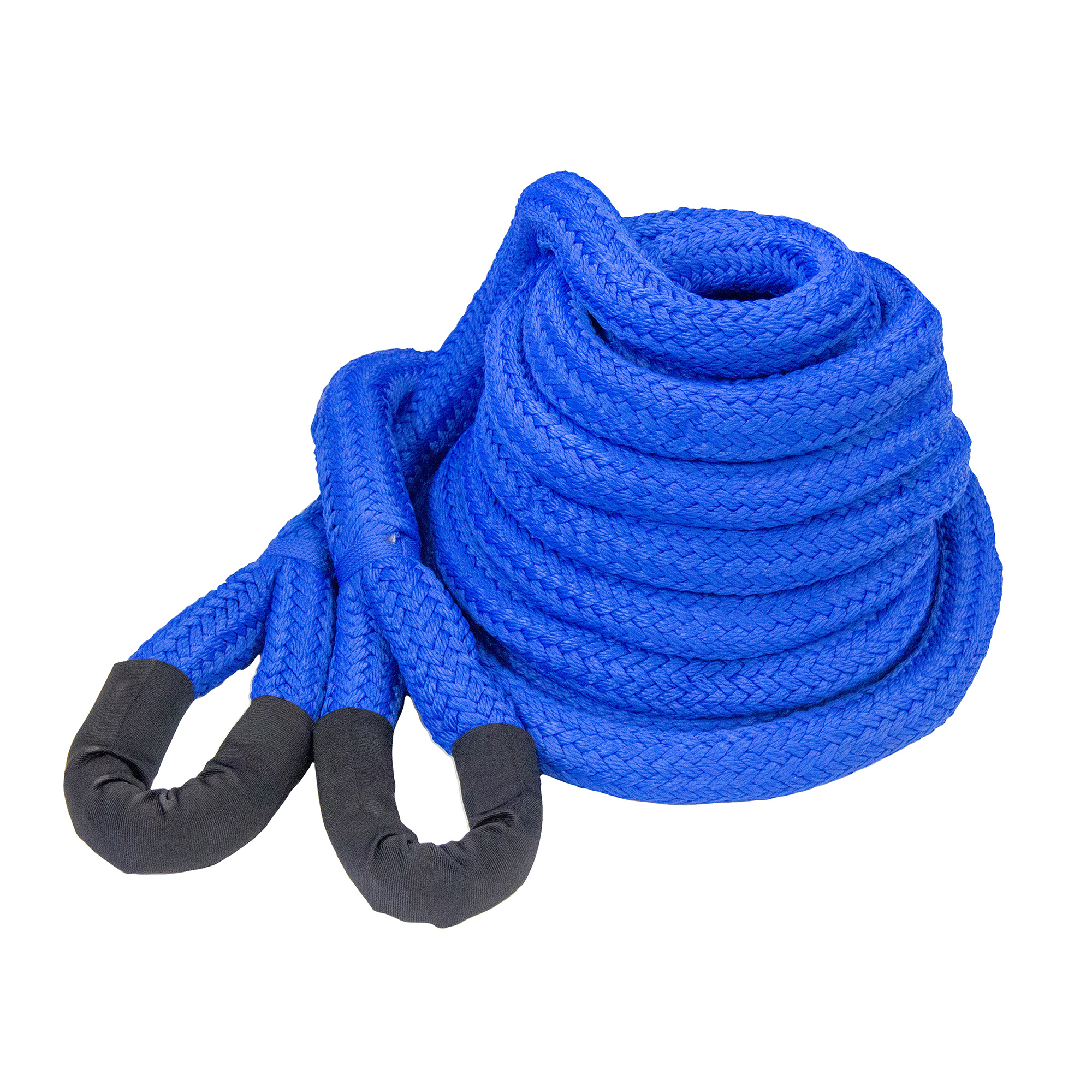 Ditch Pig, 1-1/4in.x20ft. Recovery Double Braided Nylon Rope-Blue, Length 360 in, Material Nylon, Model# 447541