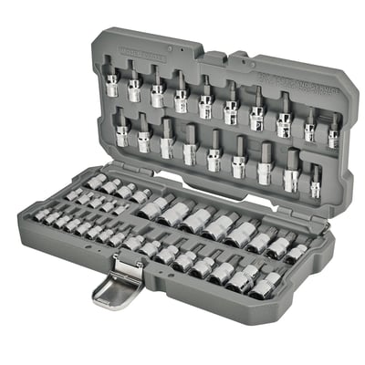 Ingersoll Rand Master Bit + E-Socket Set, 52 Pcs., Model #752023