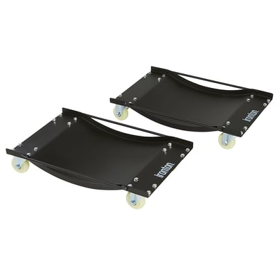 Ironton 1000-Lb. Capacity Vehicle Dollies, Pair, 2000-Lb. Total Capacity