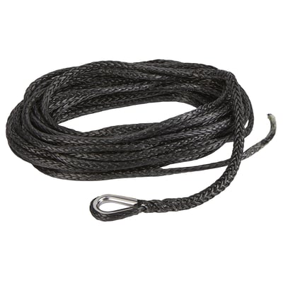 Ultra-Tow Synthetic ATV Winch Rope, 7/32in. x 50ft., For Use with 2500-Lb. to 3500-Lb. Winches