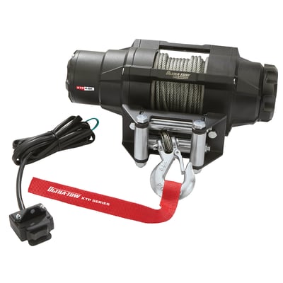 Ultra-Tow XTP 12 Volt DC-Powered Electric ATV/UTV Winch, 4500-Lb. Capacity, Steel Wire Rope