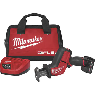 Milwaukee M12 FUEL HACKZALL Reciprocating Saw Kit, 12 Volt, Model# 2520-21XC