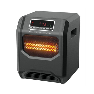 LifeSmart 1500 Watt 6-Element Infrared Portable Heater, 5100 BTUs, 500 sq. ft., Model# HT1198QX