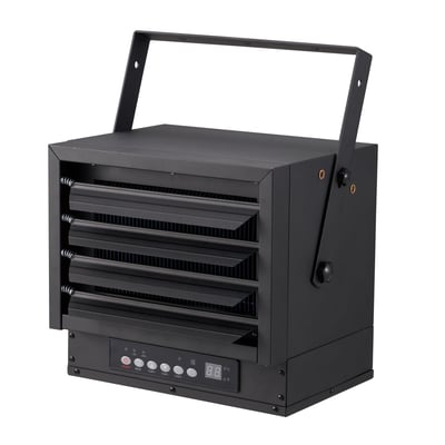 WeWarm 7500W Digital Electric Overhead Garage Heater, 25,590 BTU, 240V, Heating Capability 750 ft², Model# CZ230