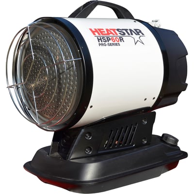 HeatStar Oil-Fired Radiant Heater, 58,000 BTU, Model# HSP60R