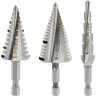 Diablo Impact Strong Step Drill Bit Set, 3-Pc., Model# DSDS003