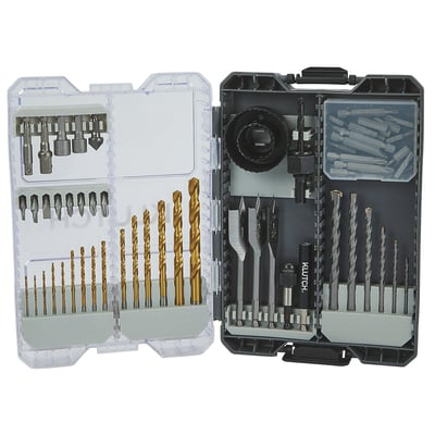 Klutch 66-Pc. Drill Bit Set