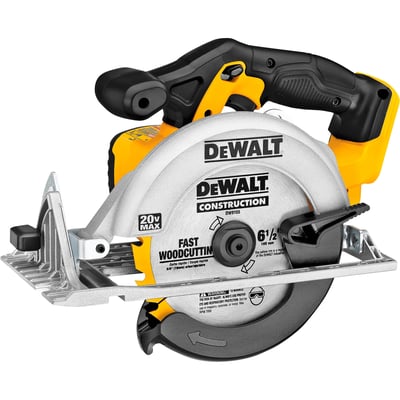 DEWALT 20 Volt Cordless Circular Saw, Tool Only, 6 1/2in., Model# DCS391B