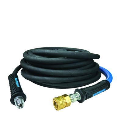 BluShield Nonmarking Pressure Washer Hose, 3/8in. Dia., 50ft.L, 4100 PSI, Model# PW3850-NM