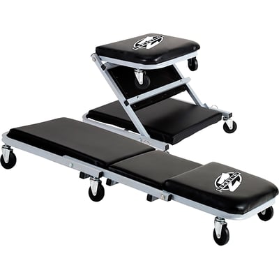 Pro-Lift Convertible Z Creeper/Shop Seat, 36in.L Creeper, Model# C-2036D