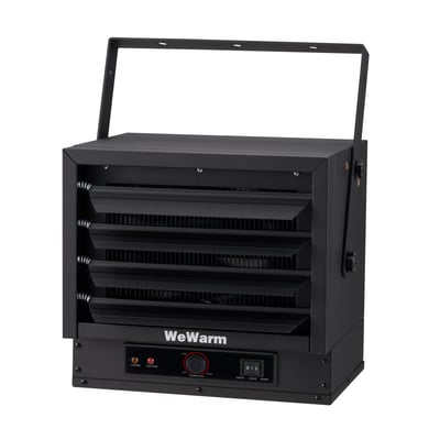 WeWarm 5000 Watt Manual Electric Overhead Garage Heater, 240V, 17,060 BTU/Hour, Heating Capability 500 ft², Model# CZ220