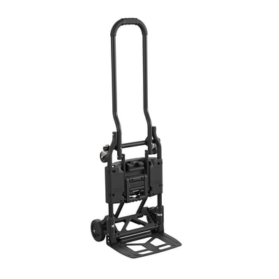 Cosco 2-in-1 Folding Hand Truck, 300-Lb. Capacity, 34.6in.H, Model# 12223BLK4