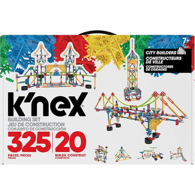 K'nex Classics 350-Pc. Mega Models Building Set, 20 Models, Model# 80207