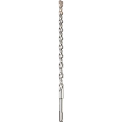 Milwaukee M/2 2-Cutter SDS-Plus Rotary Hammer Drill Bit, 3/8in. x 10in. x 12in., Model# 48-20-7454
