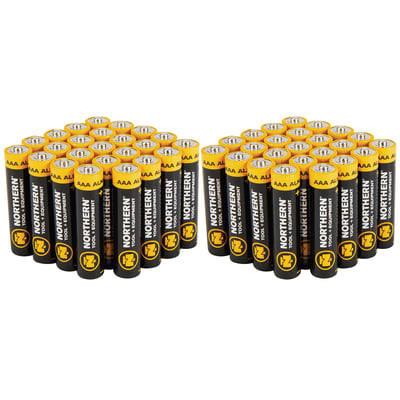 Northern Tool + Equipment AAA Alkaline Battery, 48-Pk.